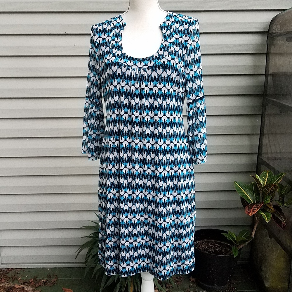 INC International Concepts Bell Sleeve Mod Dress
